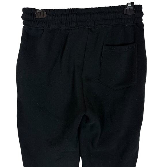 Public Supply Co NYC Jogger Pants Men Small Black Cotton Fleece Lined Drawstring - Picture 5 of 11